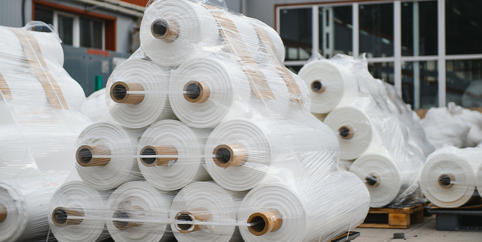 cutting and converting plastic film